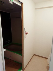 タイルからお手入れしやすいユニットバスに交換