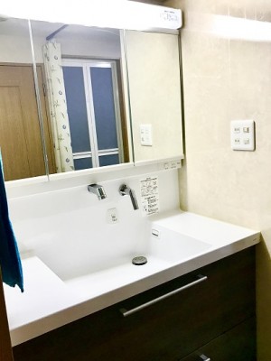 使い勝手がいいトイレ・洗面化粧台に取り換え