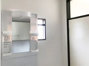 入居者を迎えられる洗面所に改装
