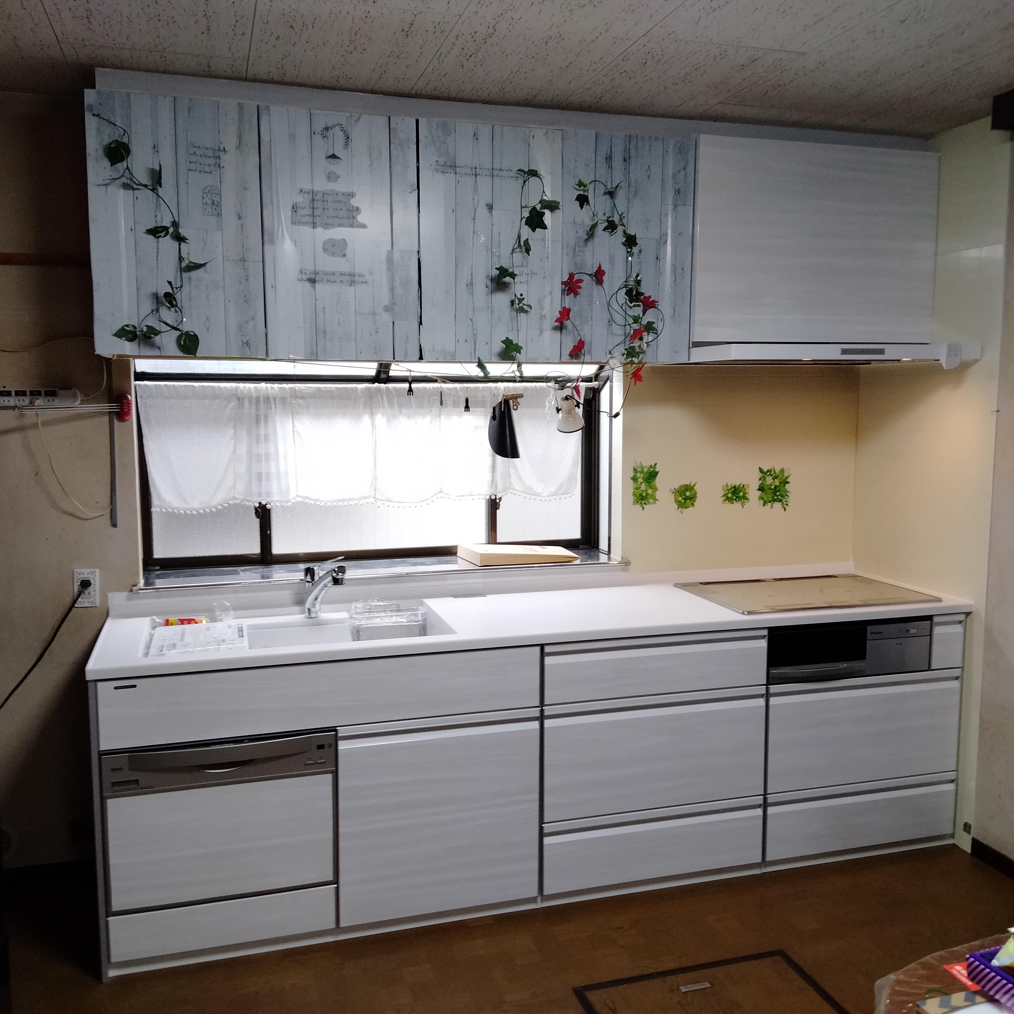 既存を活かすキッチン交換