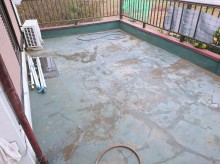 雨漏りしていたバルコニーをFRP防水で仕上げ