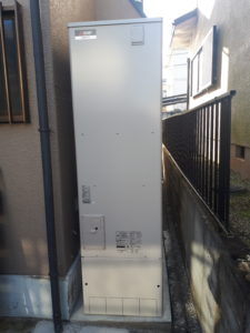 水圧が低い高圧型のエコキュート