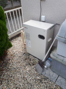 故障前に石油給湯器を交換