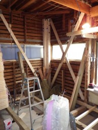 耐震性を考慮したキッチン空間に施工