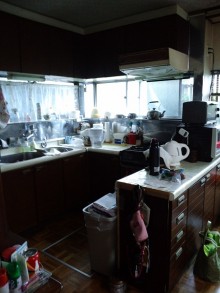 耐震性を考慮したキッチン空間に施工