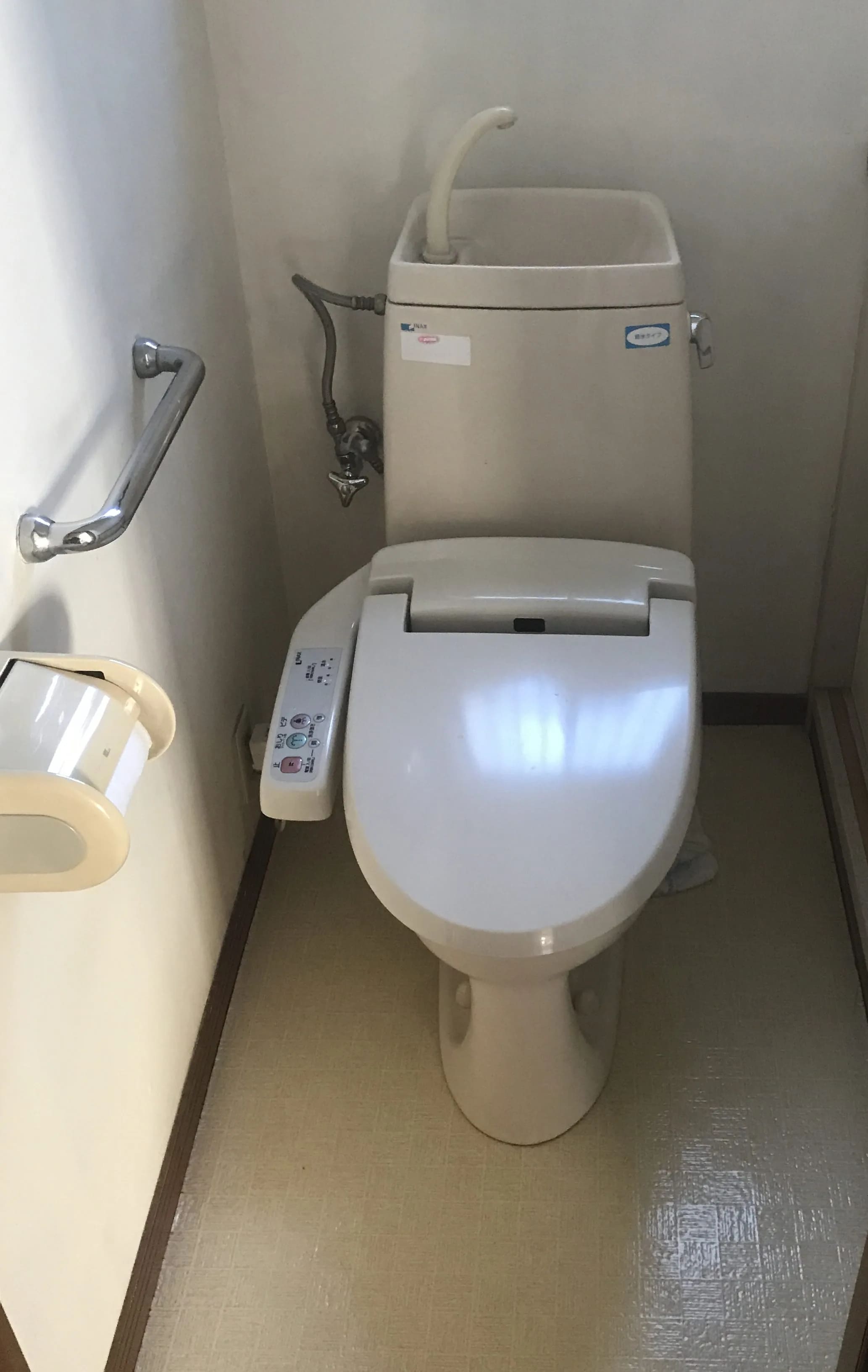 節水仕様のトイレで水道代節約