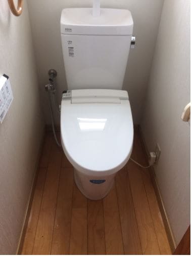 新しい借主に貸し出せるトイレにリフォーム