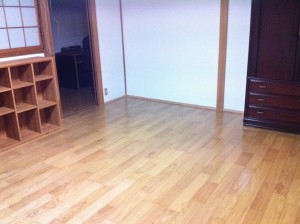 色褪せてきた畳から明るいフローリングに