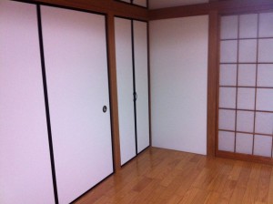 色褪せてきた畳から明るいフローリングに
