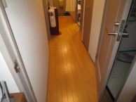 絨毯から防音仕様のフローリングに張り替え