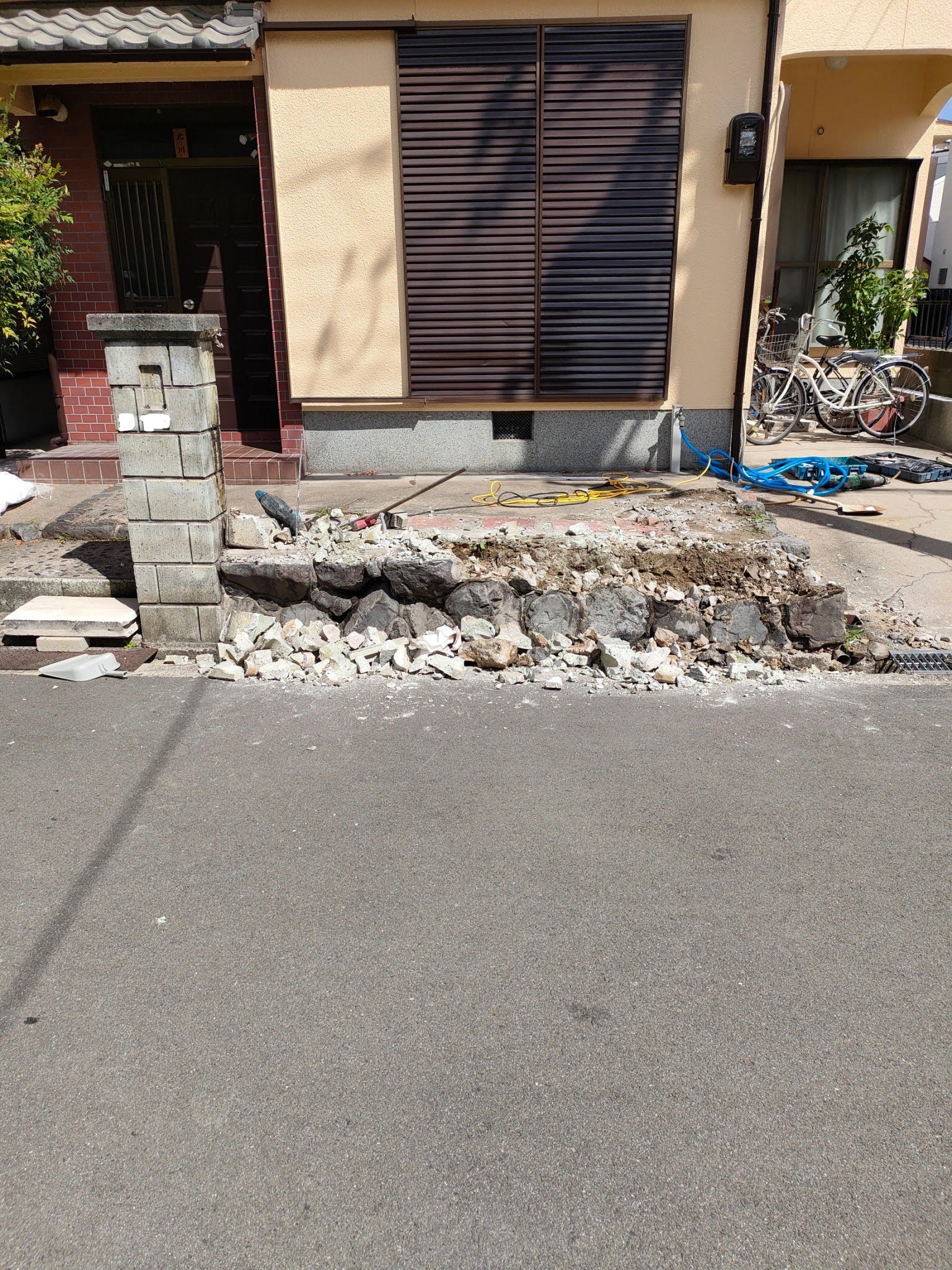 東淀川区　外構工事