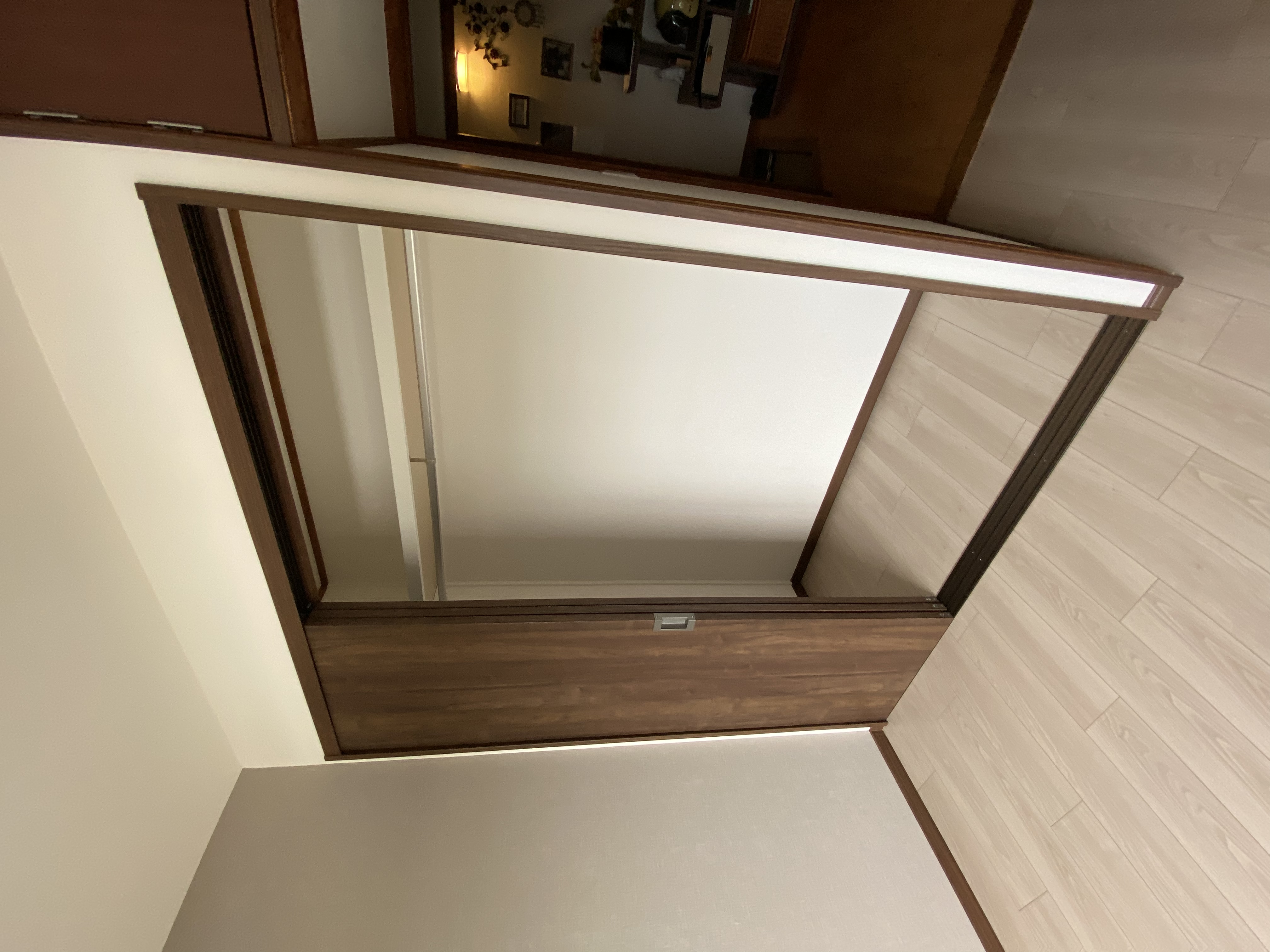 最上階物置和室を洋室の子供部屋へ