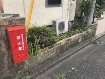 駐車場スペース確保に伴い花壇を撤去