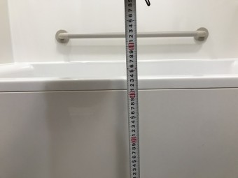 浴室交換と手すり取り付けで入りやすいお風呂に