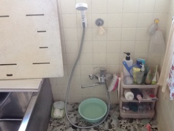 水回りの水栓金具を3か所交換