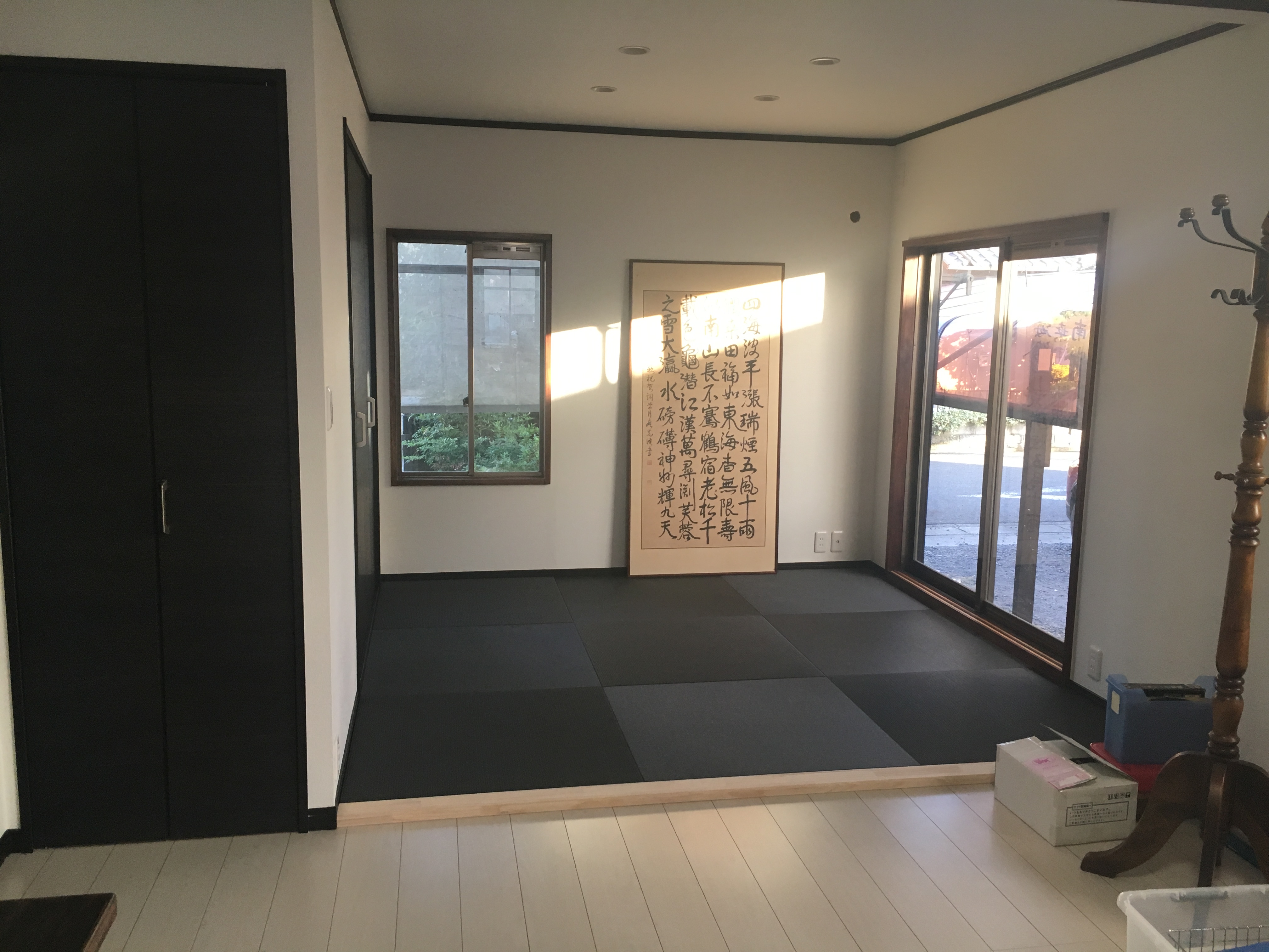和室をリビングの一部にしたリフォーム