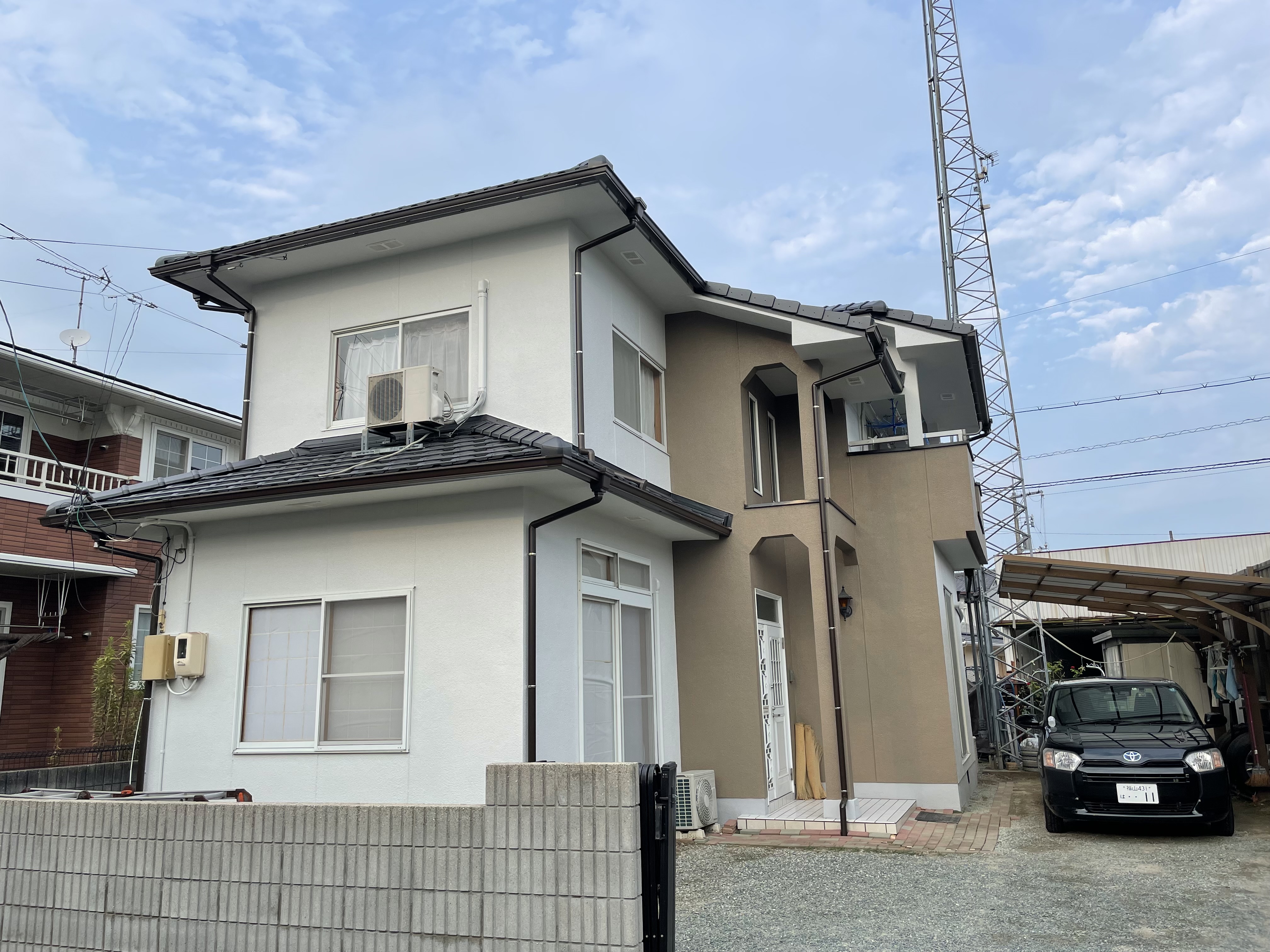 屋根葺き替え・外壁塗装
