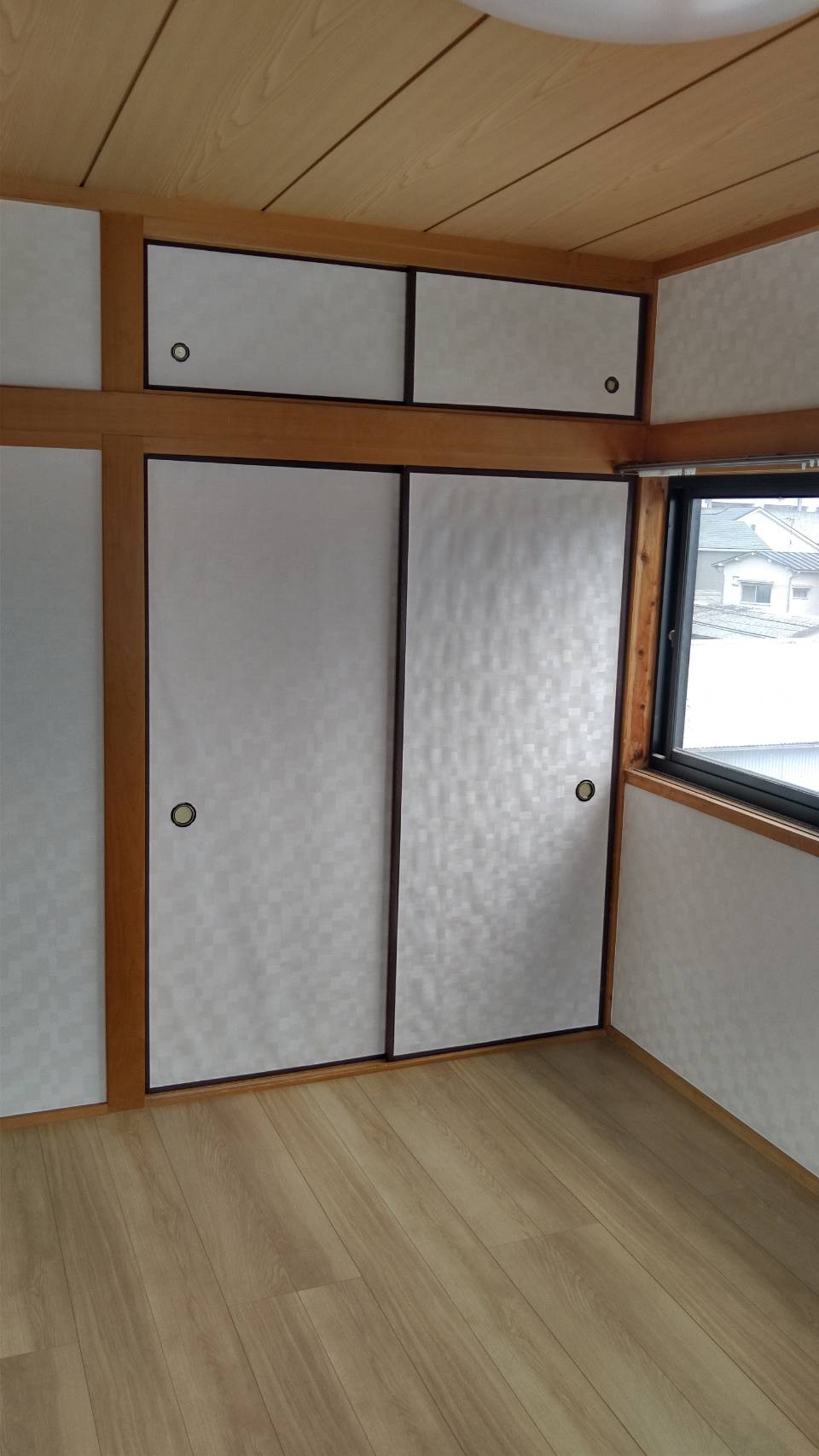 経年劣化した和室を洋室へ改修