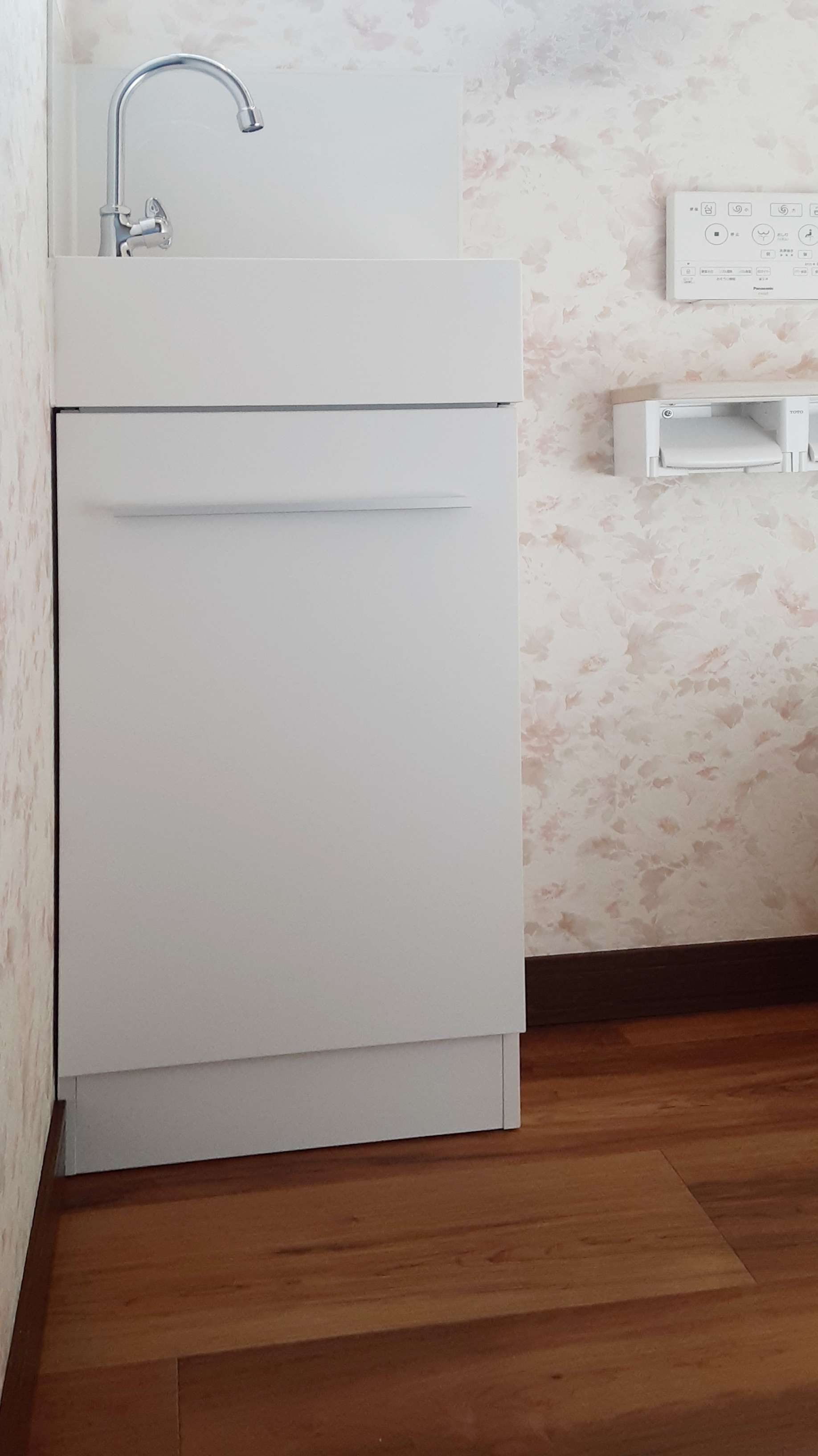 壁はそのままトイレリフォーム