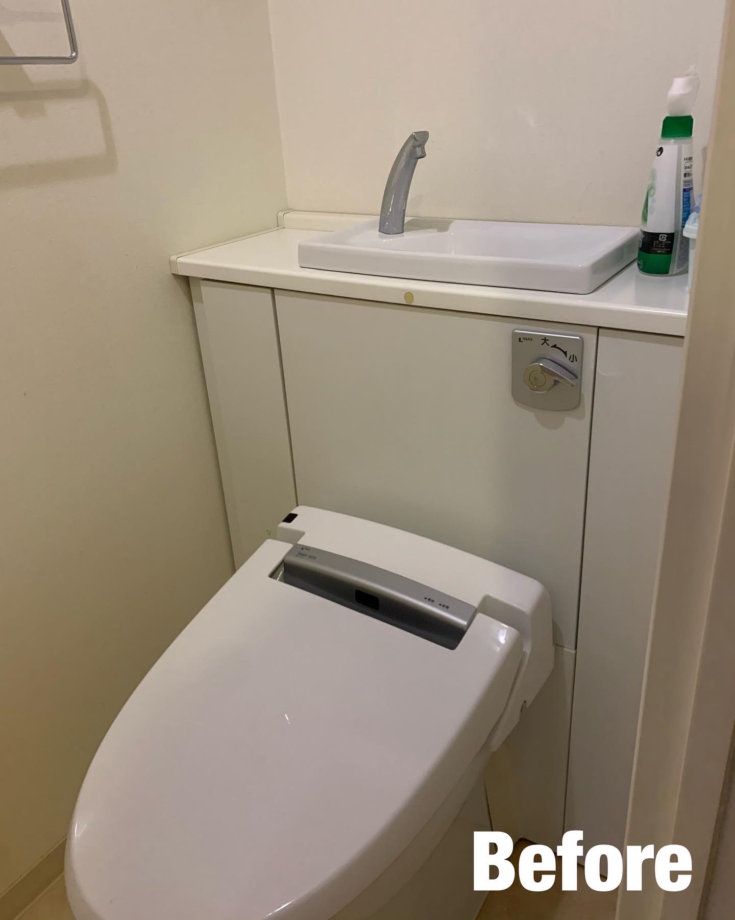 収納付トイレ入替工事