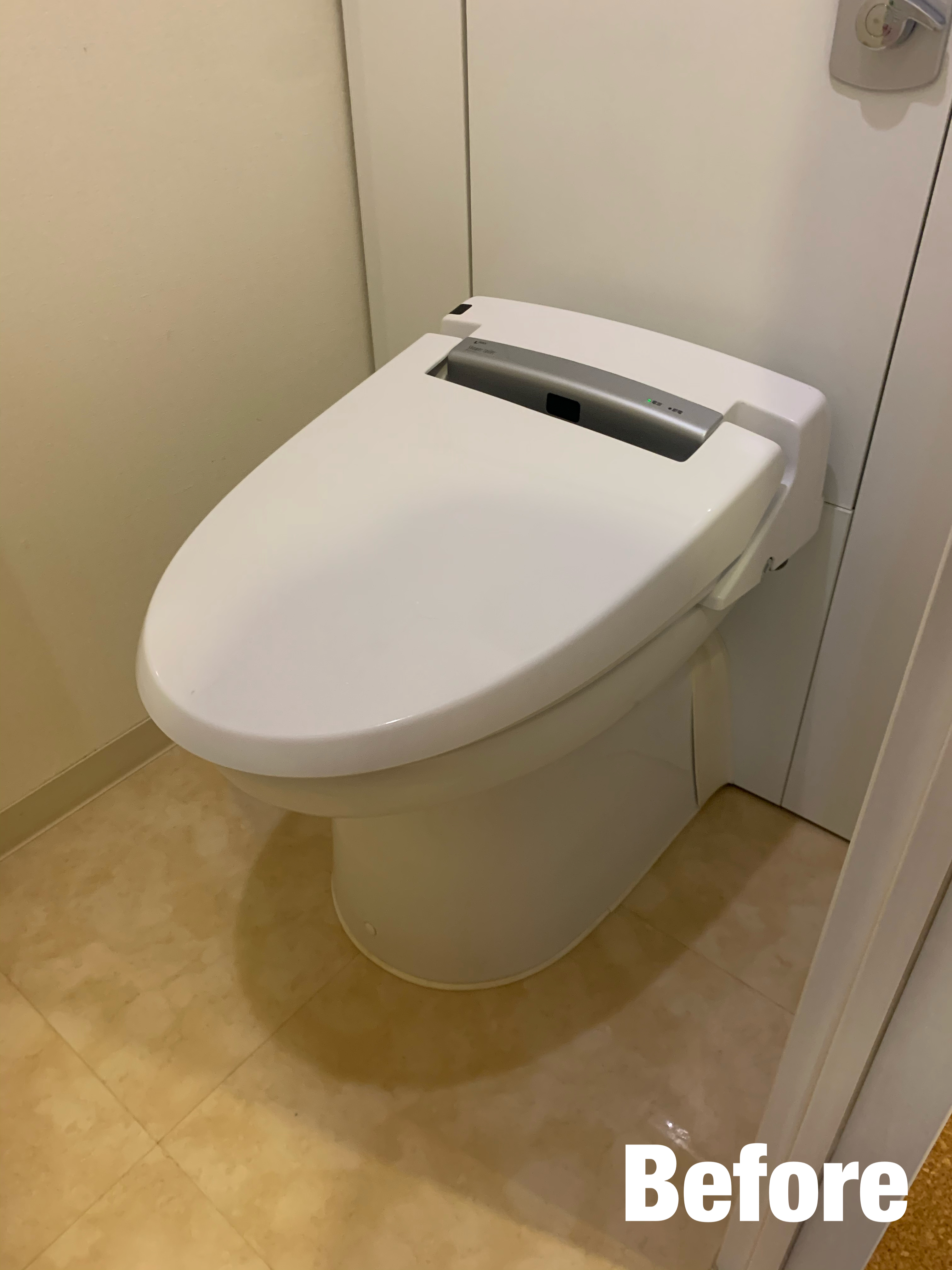 収納付トイレ入替工事