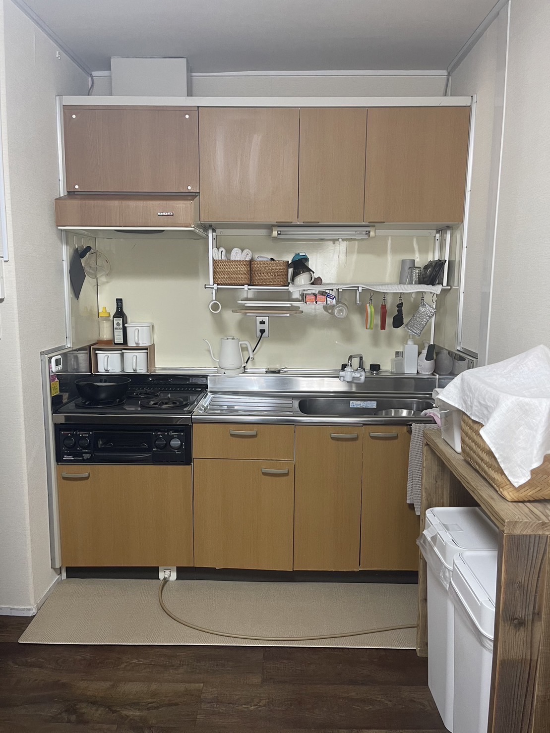 清潔感あふれるキッチン