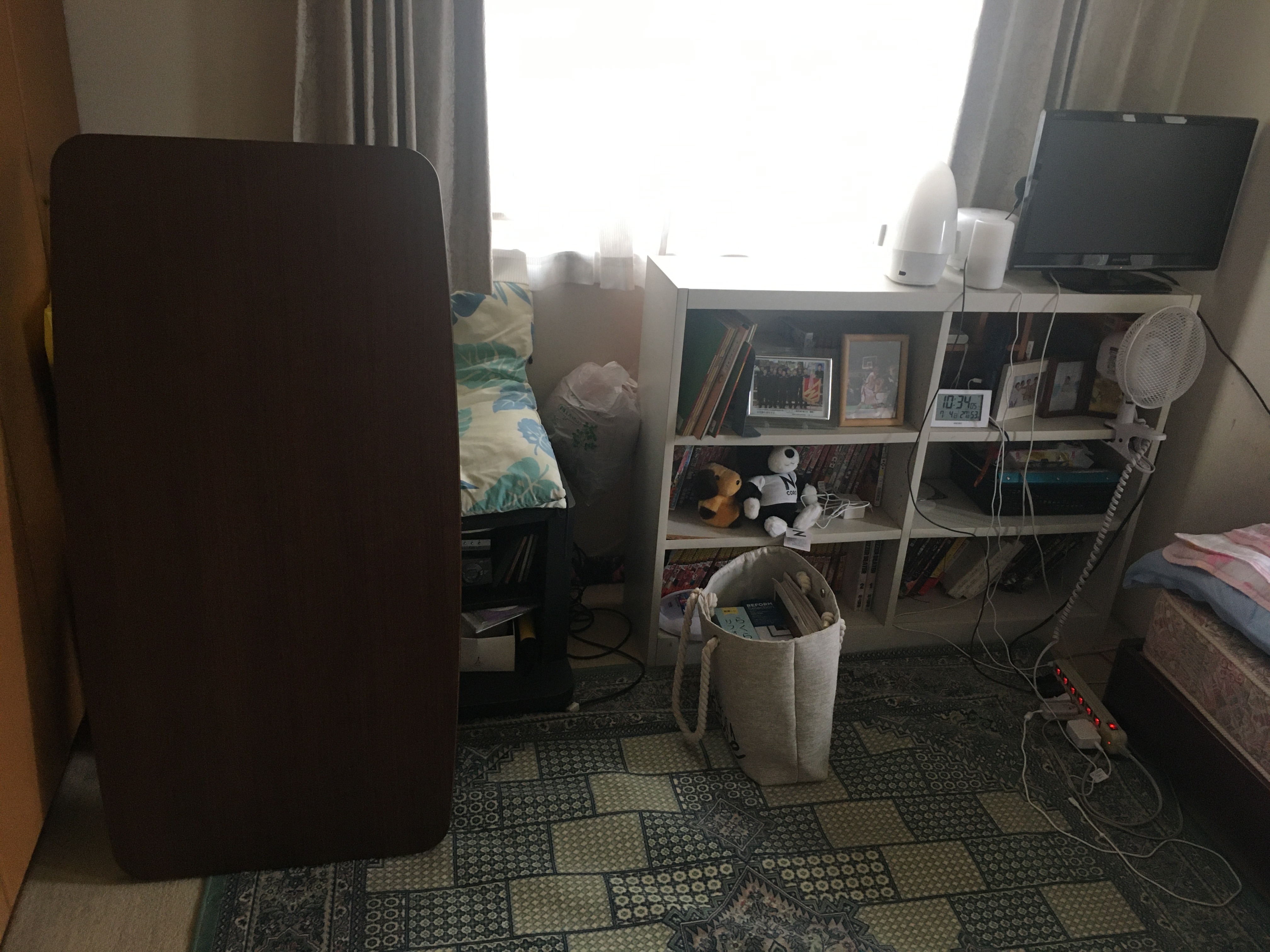 カーペット敷からフローリングに張替え