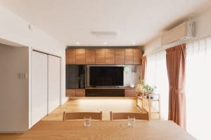 築45年の住まいを明るい空間に彩る
