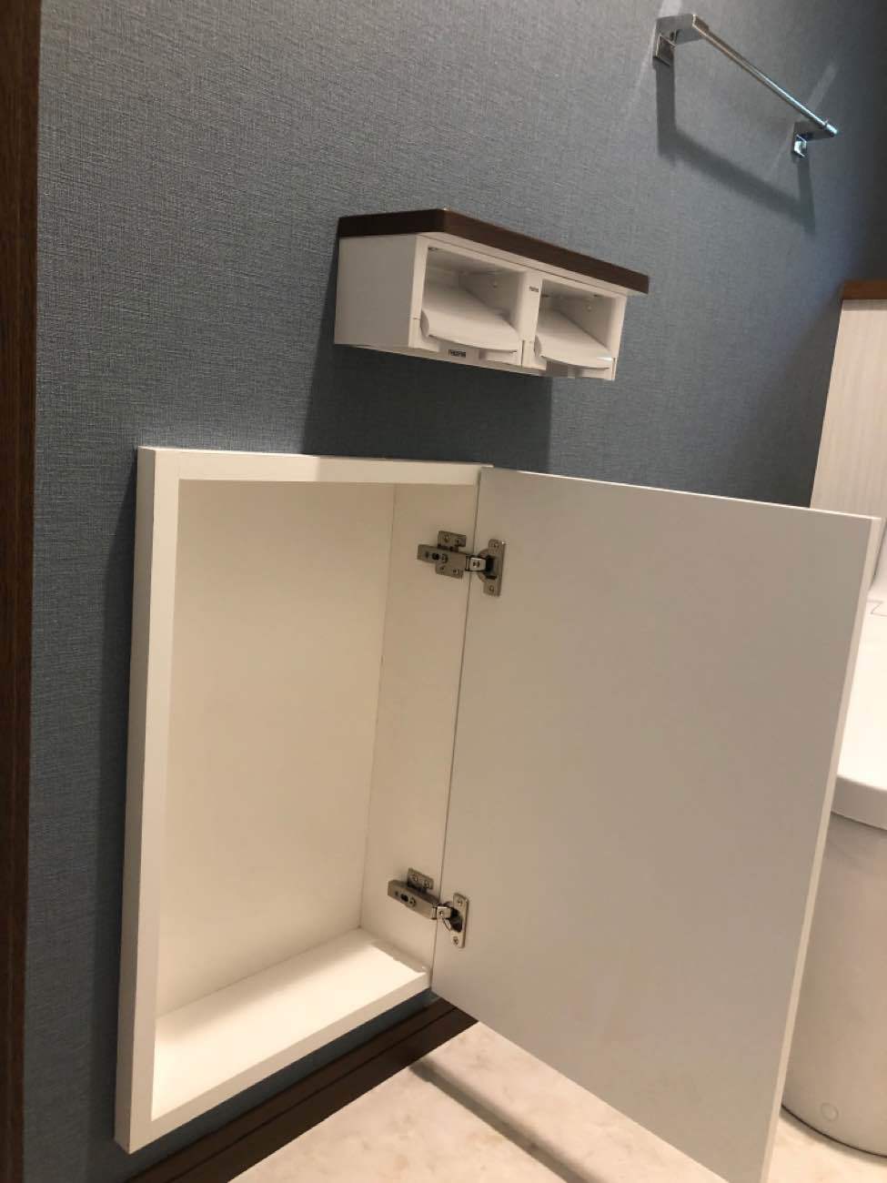 収納スペースに困ったときに使える、トイレリフォーム