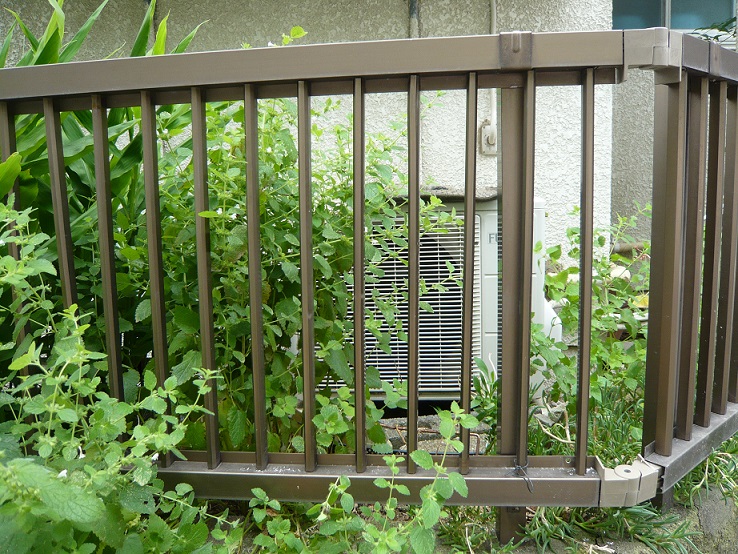フェンスの部分修理