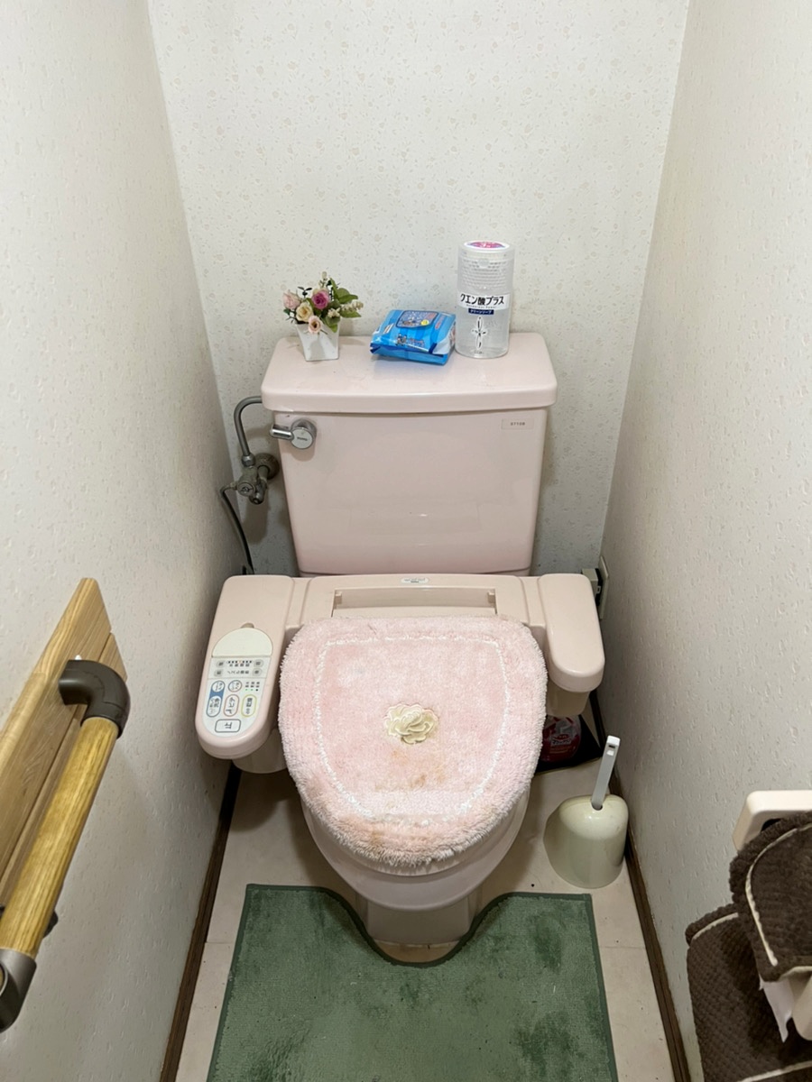 トイレをリフォーム致しました。