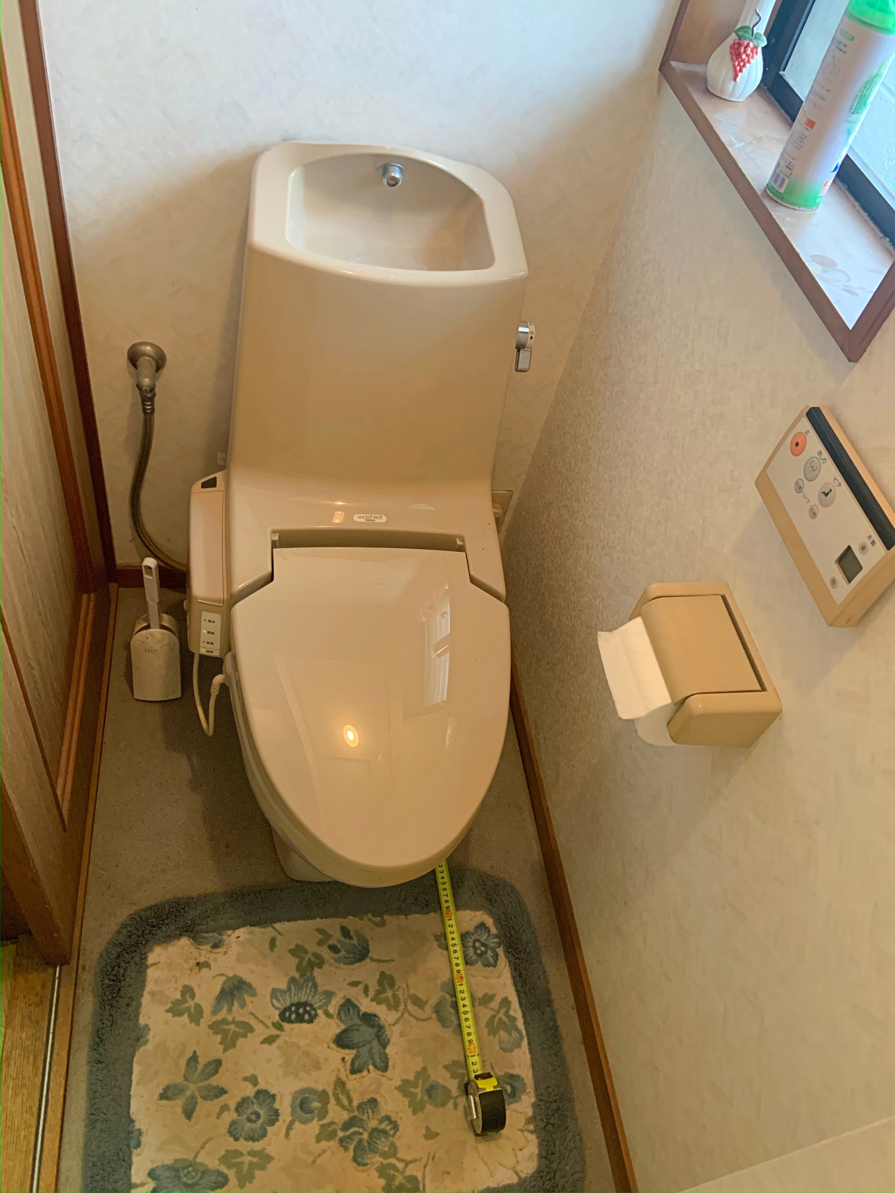 トイレをリフォーム致しました。