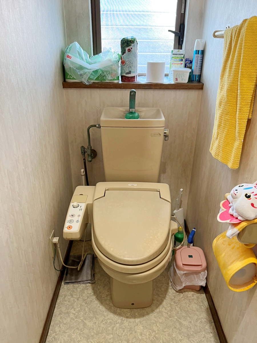 トイレをリフォーム致しました。