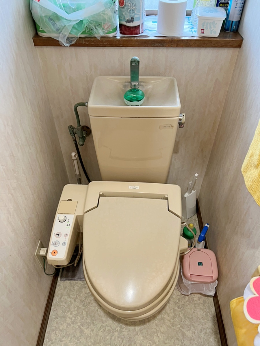 トイレをリフォーム致しました。