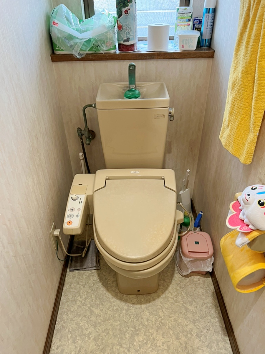 トイレをリフォーム致しました。