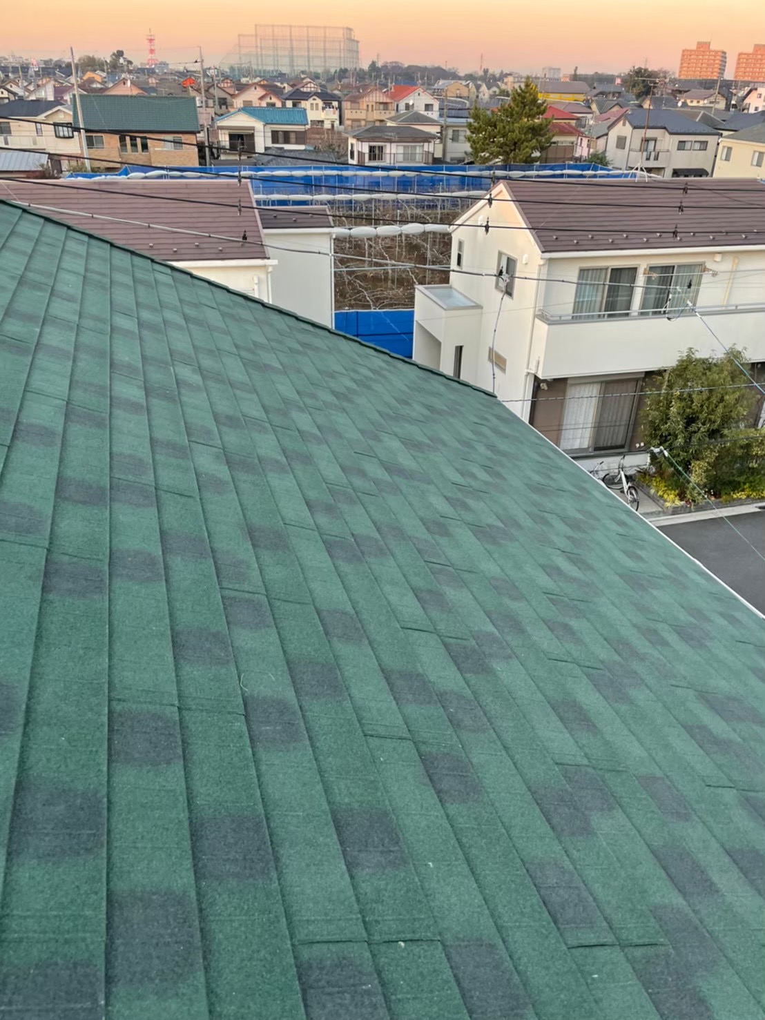 屋根カバー工法工事
