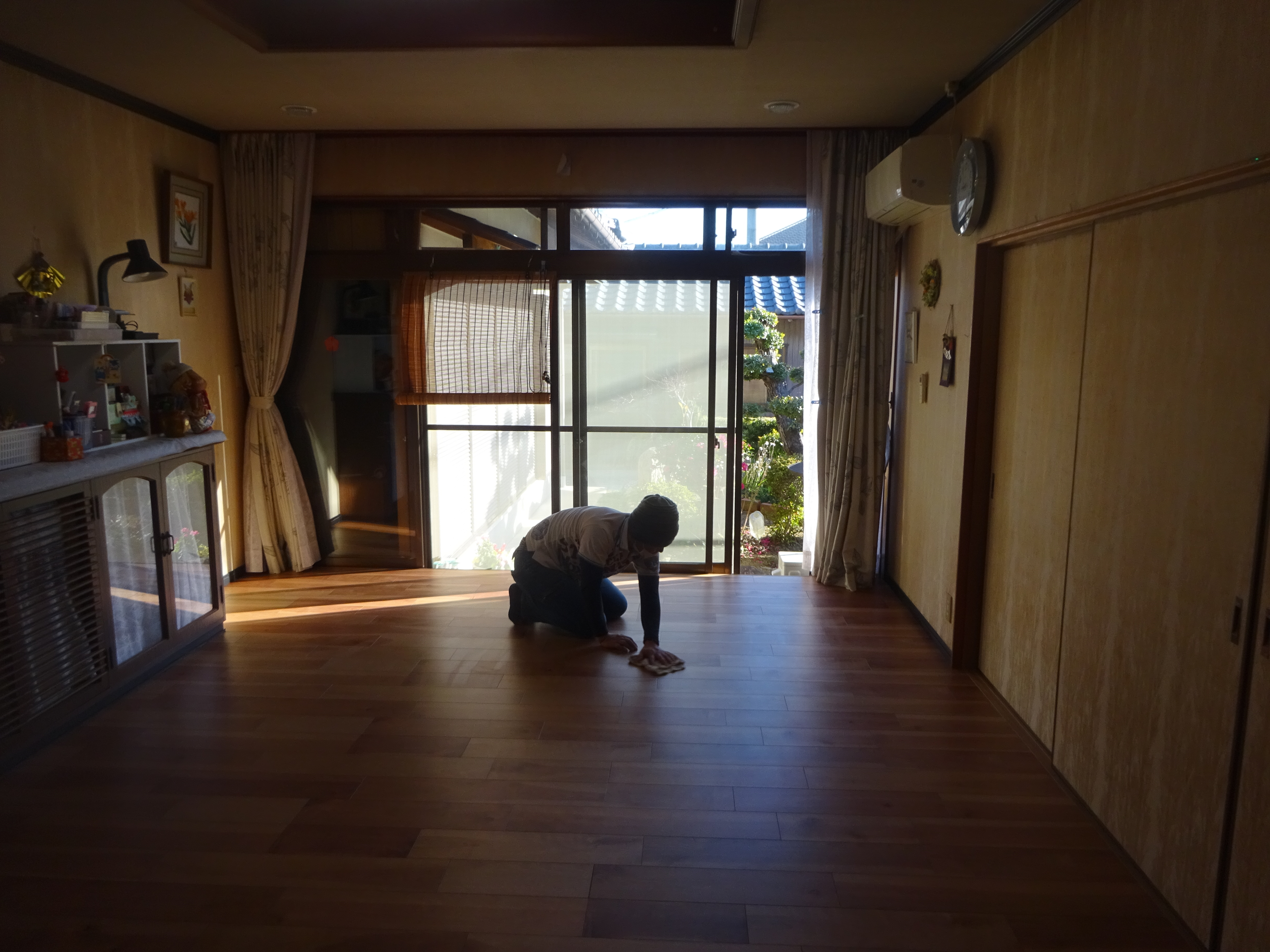 じゅうたんからフロアにリフォーム