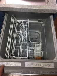 大きな食器や調理器具しまえる食洗器兼キャビネット