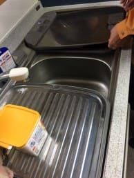 大きな食器や調理器具しまえる食洗器兼キャビネット