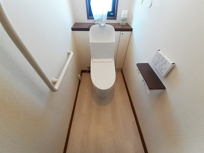 明るいトイレ空間へ