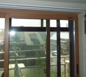 ペアガラスで夏の暑い日差しをカット
