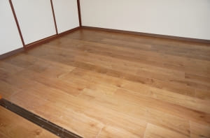 木目調を基調とした趣ある空間にリフォーム