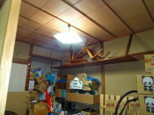 土間の和室を洋室に改装