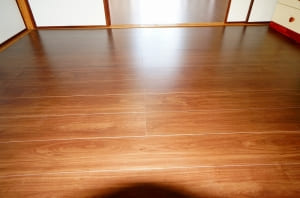 和室を畳からフローリングに張り替え洋風に仕上げ