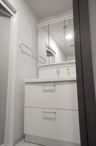 古くなった水回りを清潔な空間にリフォーム