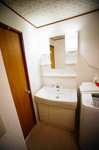 大きさが物足りない浴室をもう少し大きく変更