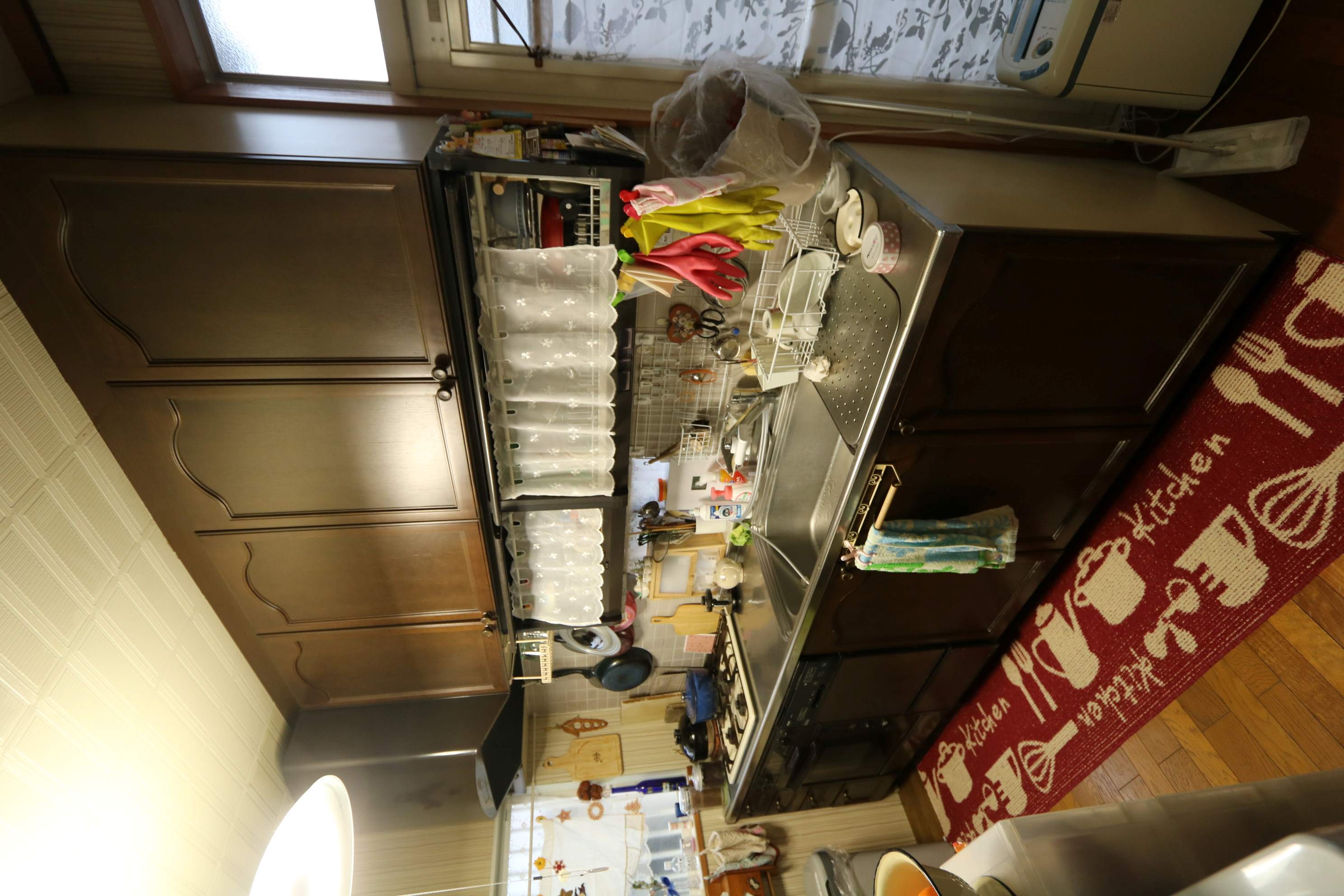 収納量アップで使い勝手の良いキッチン＆洗面化粧台