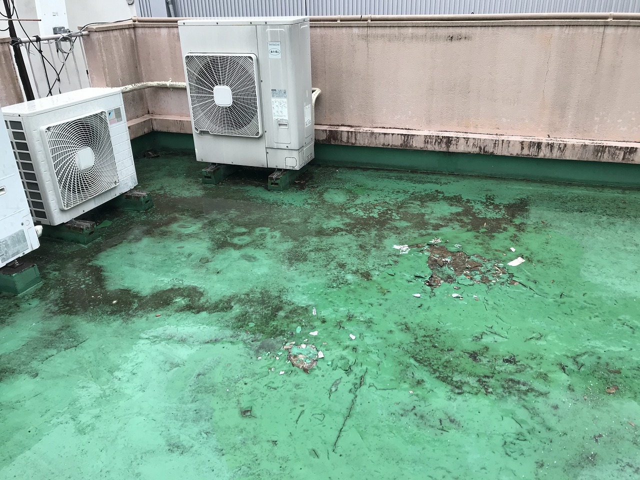 「屋上防水工事」