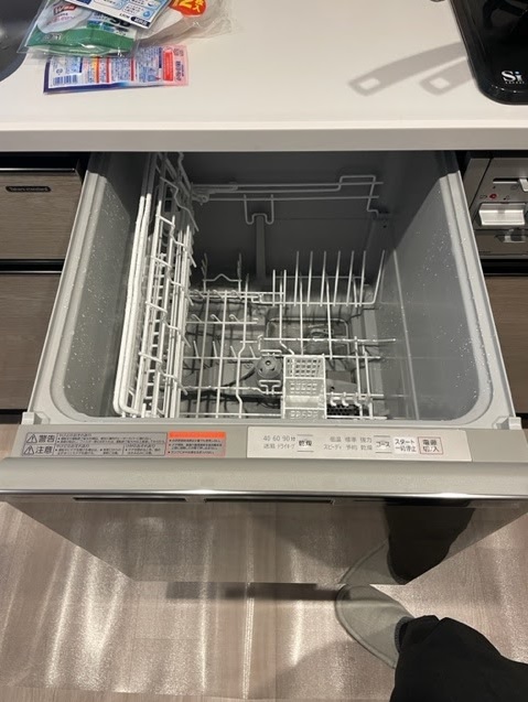 食洗機　新規設置リフォーム