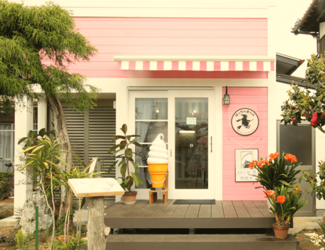 かわいらしい雰囲気のお店・ご近所さんの憩いの場所づくり